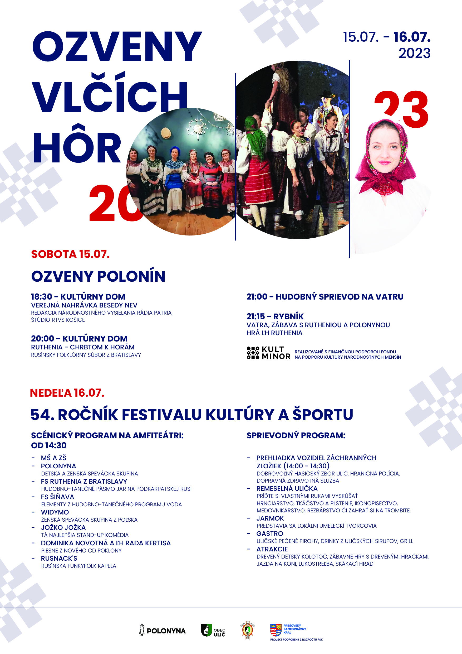 Pozvánka na festival Ozveny vlčích hôr